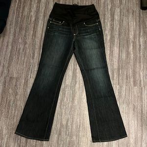 Paige Maternity Laurel Canyon Flare Jeans size 30